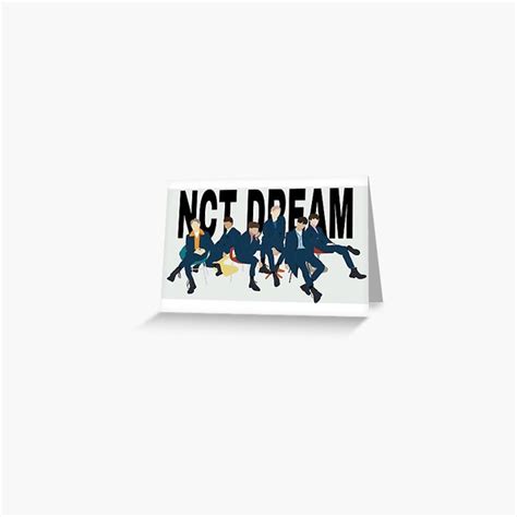 Nct Dream Fanart Greeting Card For Sale By Meah Liv Redbubble