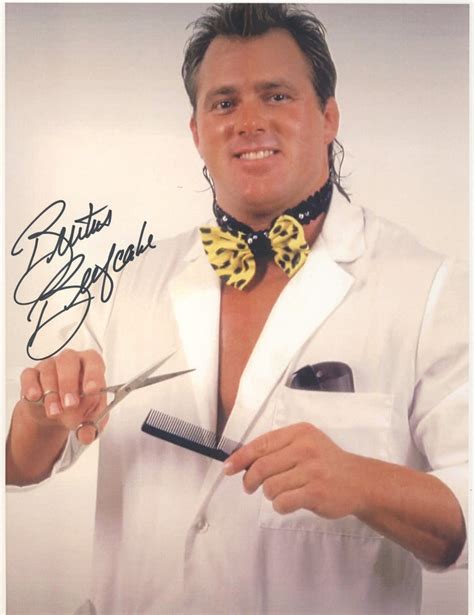 Wwe Photo Brutus The Barber Beefcake Wrestling Legend Official X Promo Photographs