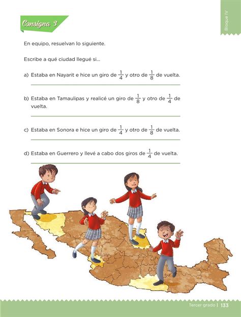 Fichas de apoyo y ampliación matemáticas para niños de primer grado de educación primaria. Libro De Matematicas 5 Grado Pagina 133 - El Libros Famosos