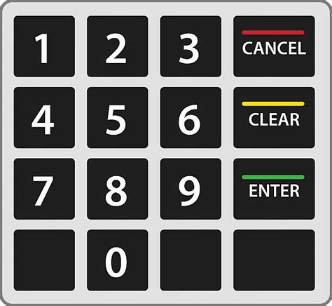 Numerical Keypad Illustrations Royalty Free Vector Graphics And Clip Art