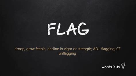 How To Pronounce Flag In American English Youtube