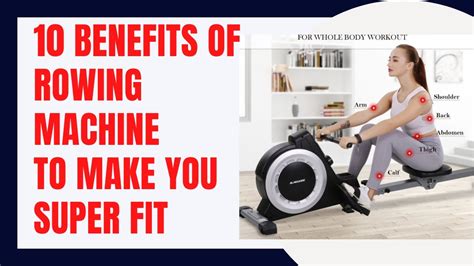 Rowing Machine Benefits That Will Make You Super Fit YouTube