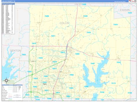 Maps Of Collin County Texas