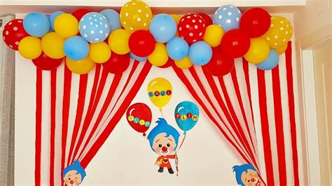 Ideas Cumpleaños Payaso Plim Plim Cómo Hacer Y Decorar Tu Fiesta