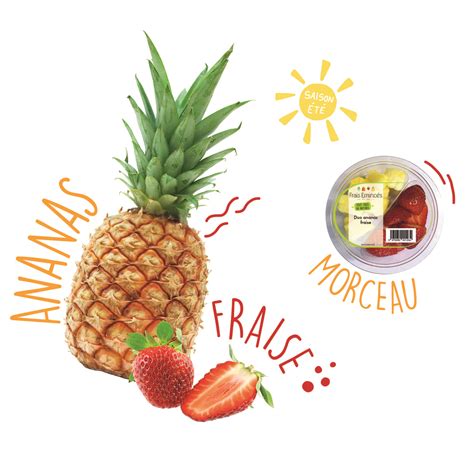 Duo Ananas Fraise