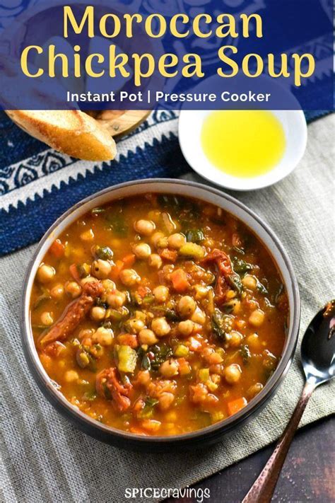 Try something different for vegetarians with moroccan chickpea soup from bbc good food. Moroccan Chickpea Soup in Instant Pot | Recipe | Moroccan ...