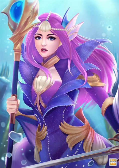  MLBB: Mermaid Princess by CeridwenArt