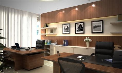 Modern Style Director Room Interior Design Decorating