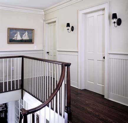 You might find it more cost effective to hire a general contractor to perform the work for you. Nantucket Beadboard - Hallway | Beadboard