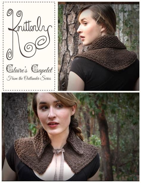 Outlander Pattern For Claire S Capelet Outlander Knitting Patterns
