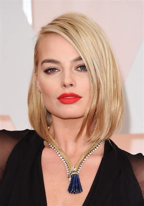 Margot Robbie 2015 Best Beauty Looks At The Oscars Popsugar Beauty