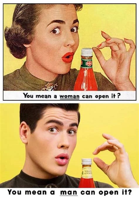 sexist vintage ads completely reimagined just by reversing gender roles gender stereotypes