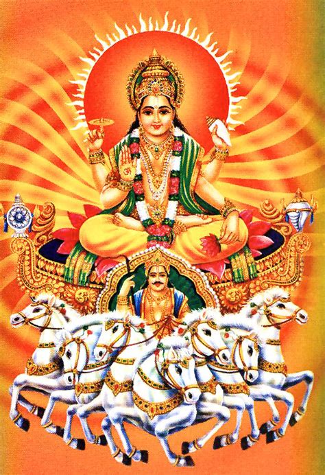 Lord Surya Hindu Sun God