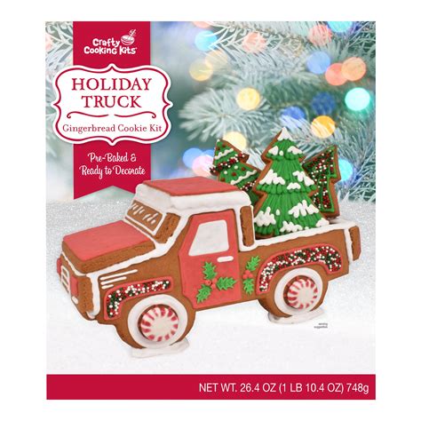 Crafty Cooking Kits Holiday Truck Gingerbread Cookie Kit Kit Net