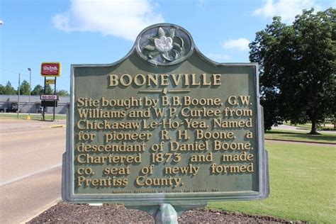 Booneville Historical Marker