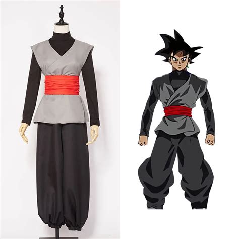 Dragonball Super Son Goku Black Outfit Cosplay Costume For Men Boys