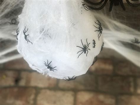 Spooky Spider Eggs Halloween Decoration Halloween Spider Decor