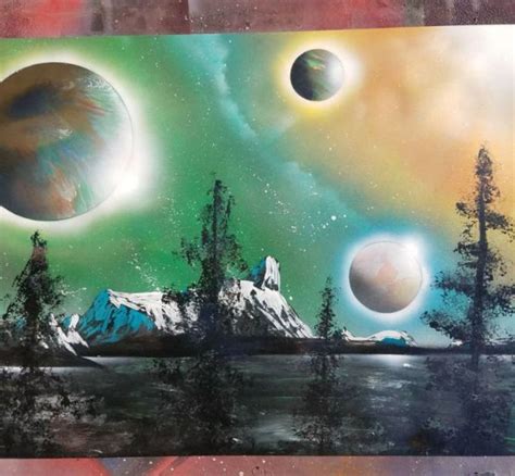 Lukisan pastel adalah salah satu teknik melukis yang kurang umum. Karya Lukisan Dengan Cat Semprot Oleh Bobby Foust Yang ...