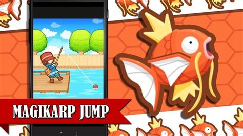 Gameplayeando Pokemon Magikarp Jump ¡splash Splash Youtube