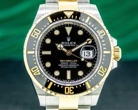 Rolex 126603 Sea Dweller Two Tone Ss18k Yellow Gold 37472