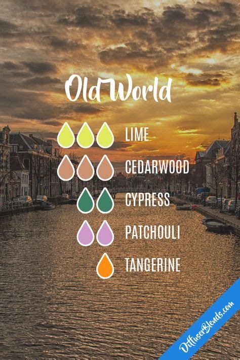 Old World | Essential oils, Essential oil diffuser recipes, Essential oils aromatherapy