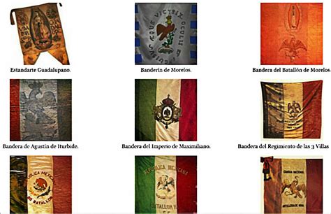 Historia Gráfica De La Bandera De México Fotos Más De México