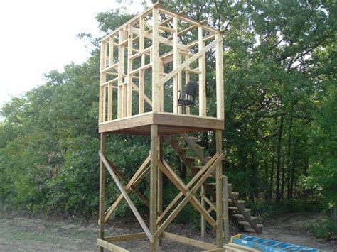 Homemade Treestand Deer Hunting Stands Deer Hunting Blinds Hunting