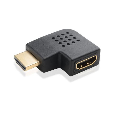 Hd 1080p Male To Female Hdmi Adapter Converter 90 Degrees Angle Turn