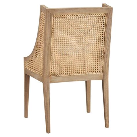 Search for coastal chairs now! Lyndon Coastal Brown Mahogany White Upholstered Seat ...