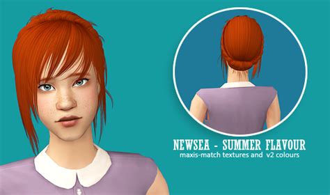 Newsea Summer Flavour Maxis Match Textures And V2 Colours All Ages