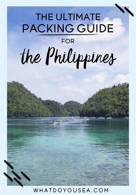 The Essential Philippines Packing List What To Wear In The Philippines Asia Travel