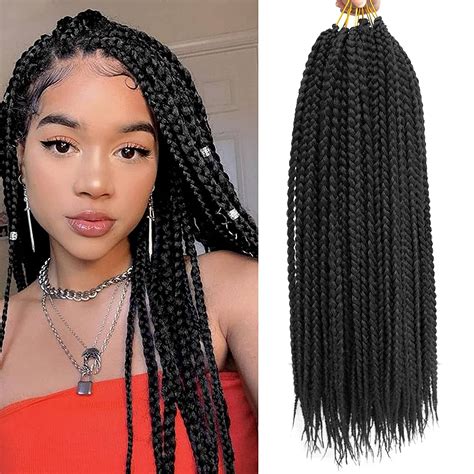 Hairstyles With Synthetic Hair Box Braid Crochet Hairstyles Novocom