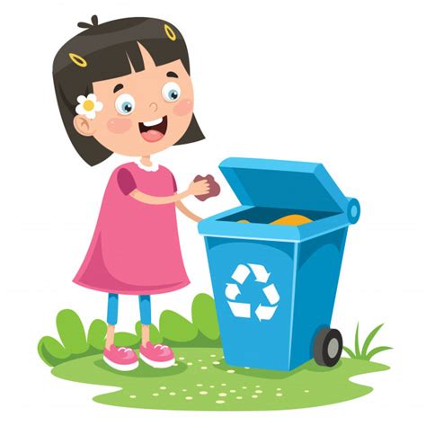 4k00.15in the field african american man volunteer gathering plastic bottles in garbage bag ecology nature pollution rubbish care charity volunteering community environment young altruism recycle slow motion. Kid throwing garbage in trash bin | Premium Vector