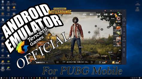 Tencent actually has an algorithm that checks which players use an emulator, so they're matched up against each other to prevent having the unfair advantage of. PUBG MOBILE OFFICIAL EMULATOR FOR PC BY TENCENT HINDI ...