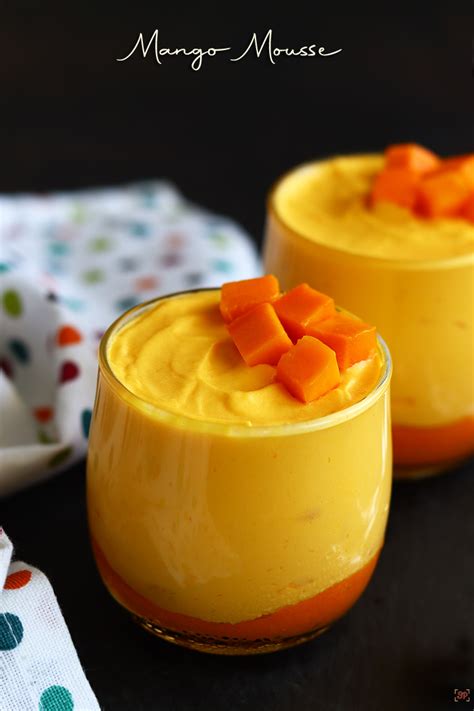 Cooking Hour Mango Mousse Recipe