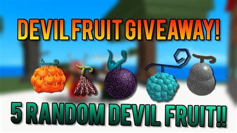 Roblox Blox Piece Gravity Previewfruit Giveaway Read Discription