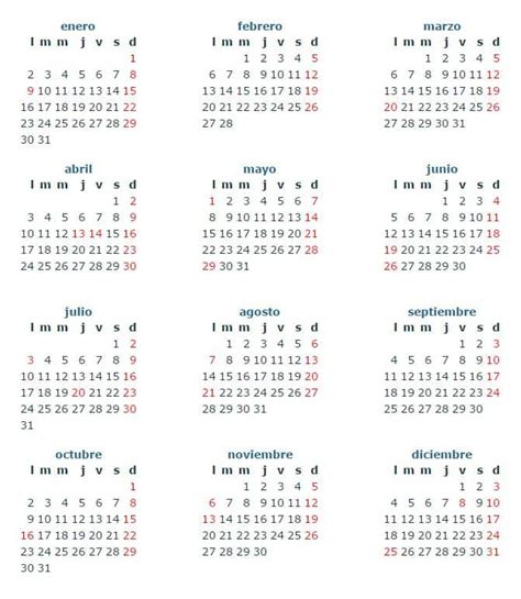Calendario Con Festivos En Colombia 200