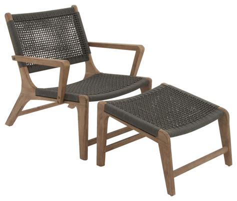 All of the compact easy chairs in this top 10 have slim, strealined shapes that make them perfect armchairs for small spaces. Comfortable Wood Rope Outdoor Chair With Footrest, Set of ...