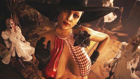 All Lady Dimitrescu Costume Mods Resident Evil Village Youtube