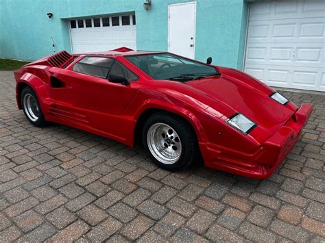 1980 Lamborghini Countach Replica Built On A Pontiac Fiero For Sale