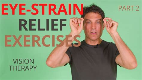 Eye Strain Relief Exercises Part 2 Massage Acupressure Stretches Movement Youtube