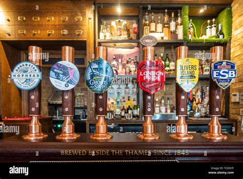 Pub Bar Beer Pumps Ale Hi Res Stock Photography And Images Alamy