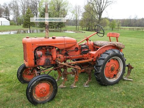 Allis Chalmers Ca Tractor Cultivators And Side Dresser