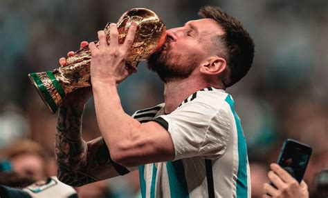 Messi El Seleccionado Y Ganar El Mundial Representan Lo Máximo Para Mi