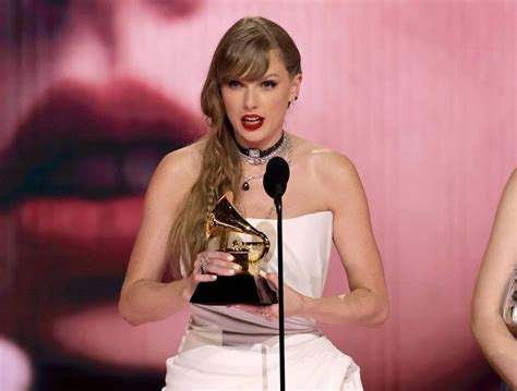 Taylor Swift Hace Historia En Los Grammy Con Su Cuarto Premio A álbum
