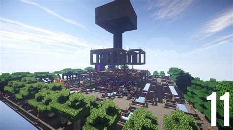 Minecraft Sky Island 11 Greenhouses Snakemc Lucky Sky Island