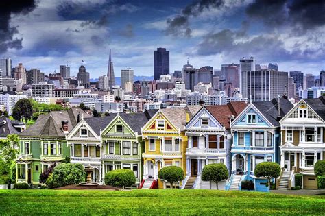 Painted Ladies Of San Francisco With Images Woman Painting Fine