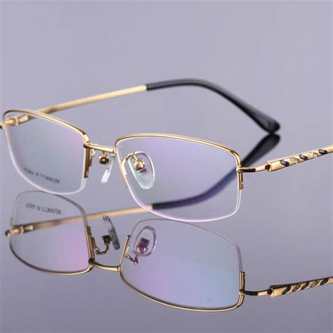 viodream 100 pure titanium eyeglasses frames men optical glasses frame brand reading clear