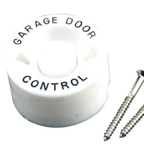 Many garage door openers will not support more than one lighted wall button, also, if the system has a wall control that counts as a lighted button even if it is not lighted and you cannot install any lighted push button as a second push button. Garage Door Push Button