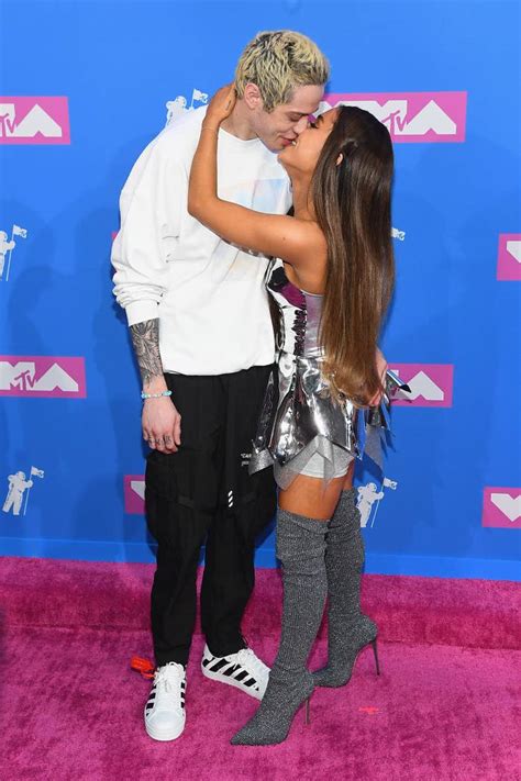 Ariana grande stuns in a gorgeous outfit as she soaks up the sun. Ariana Grande Was Asked If She Thought Pete Davidson And ...